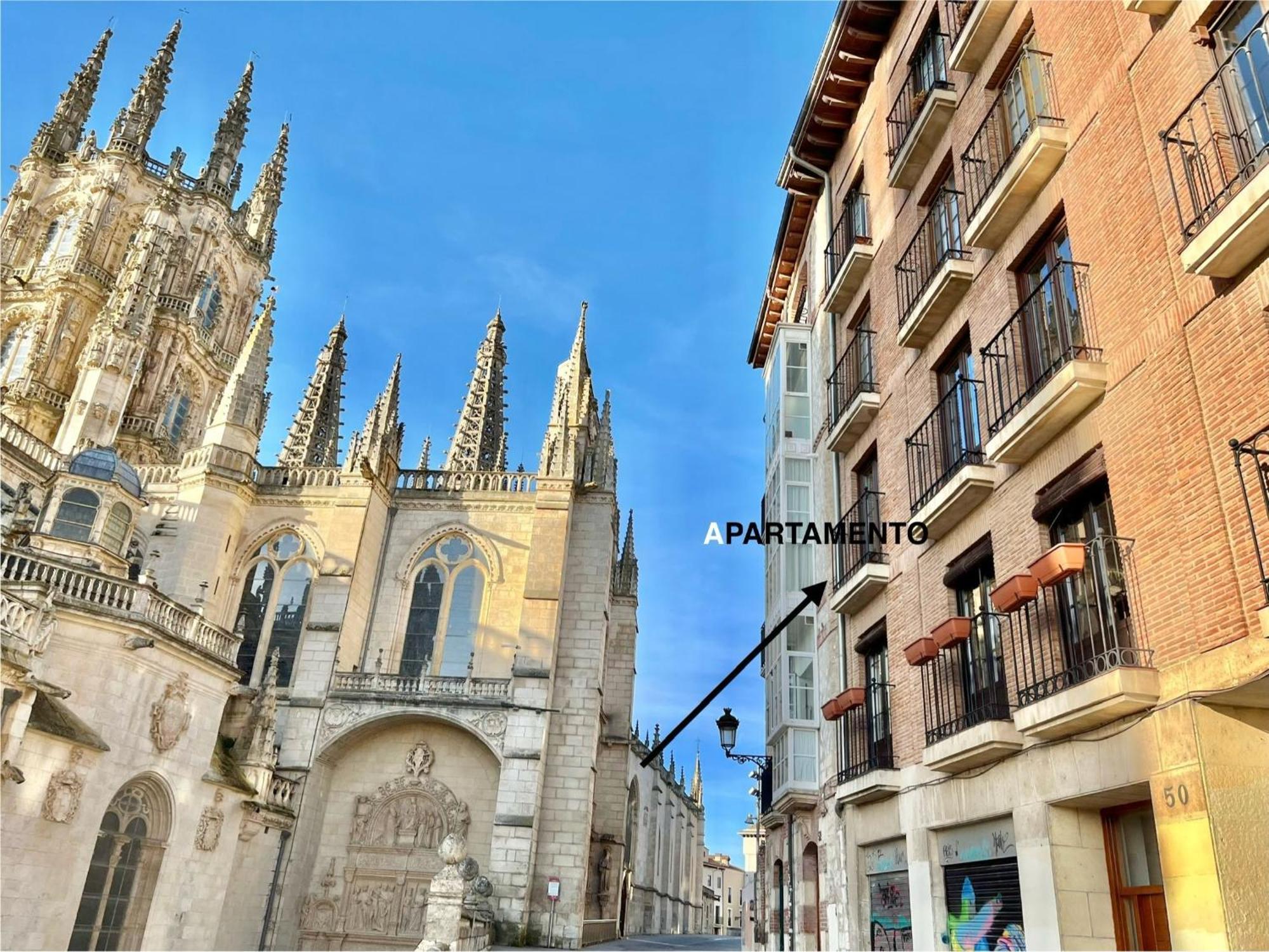 דירות Burgo Acariciando La Catedral Vista Espectacular מראה חיצוני תמונה